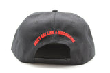 Classic Flat Bill All Black Snap Back