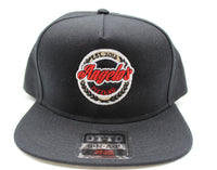 Classic Flat Bill All Black Snap Back