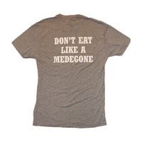 Light Gray "Medegone" Crew Neck Tee