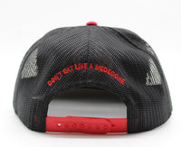 Classic Flat Bill Mesh Snap Back