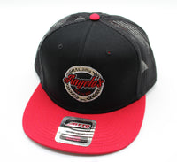 Classic Flat Bill Mesh Snap Back