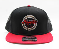 Classic Flat Bill Mesh Snap Back